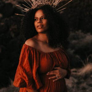 Handmade Radiant Halo Crown