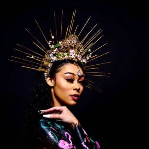 Golden Empress Halo Crown