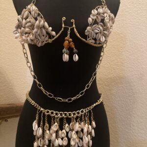 Cowrie Shell Bralette