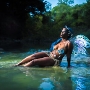 Handmade Celestite Crystal Bralette