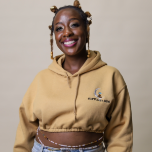 Caramel Cropped Hoodie