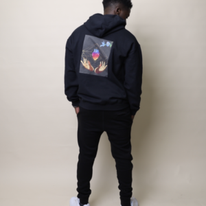 Black Hoodie And Sweatpants Set