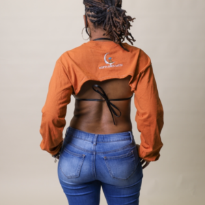 Burnt Orange Super Crop Top