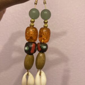 Afrocentric Beaded Earrings