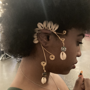 Cowrie Shell Ear Cuffs